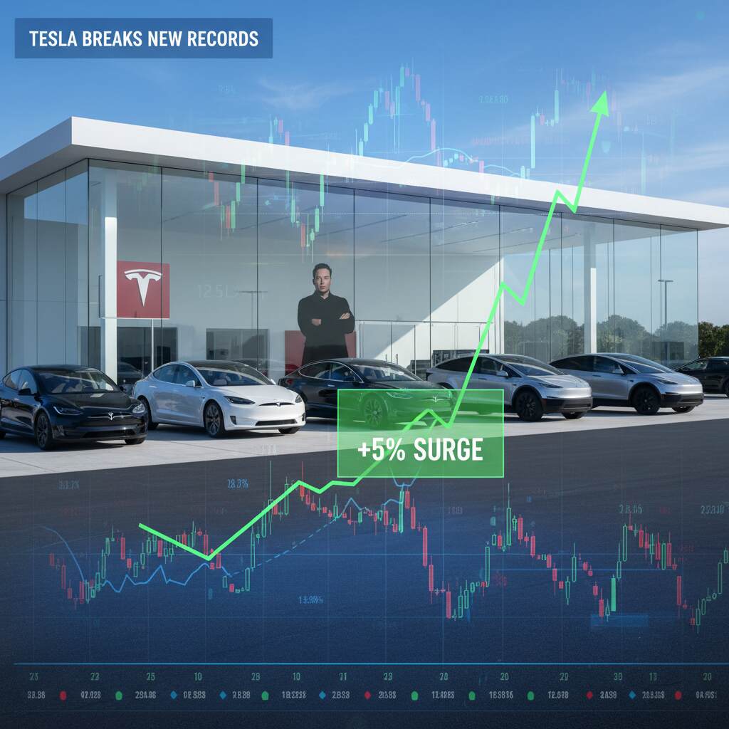 Tesla stock news 2025